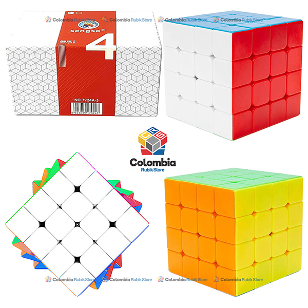 Shengshou Yufeng Magnético 4x4 Stickerless Colombia Rubik Store