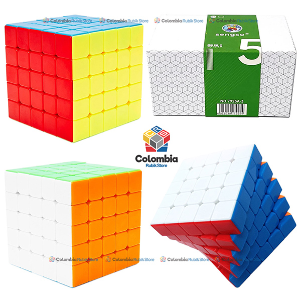 Shengshou Mr M V2 Magnético 3x3 Negro Colombia Rubik Store