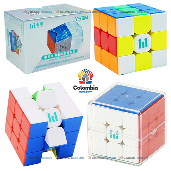 Moyu_HuanMeng_YS3_UV_3x3_Stickerless Cubo rubik : MoYu HuaMeng YS3M Ball Core UV 3x3 Stickerless