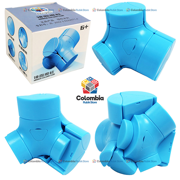 ShengShou_Mirror_Column_Azul ShengShou Mirror Q-Platypus Puzzle Azul