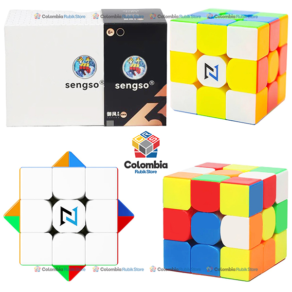 ShengShou_YuFeng_M_V2_3x3_Stickerless Cubo Rubik ShengShou YuFeng V2 (Magnético) 3x3 Stickerless