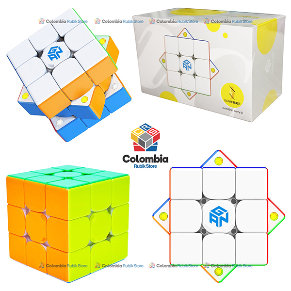 Cubo Rubik GAN356 i Carry S (Magnético) 3x3 Stickerless