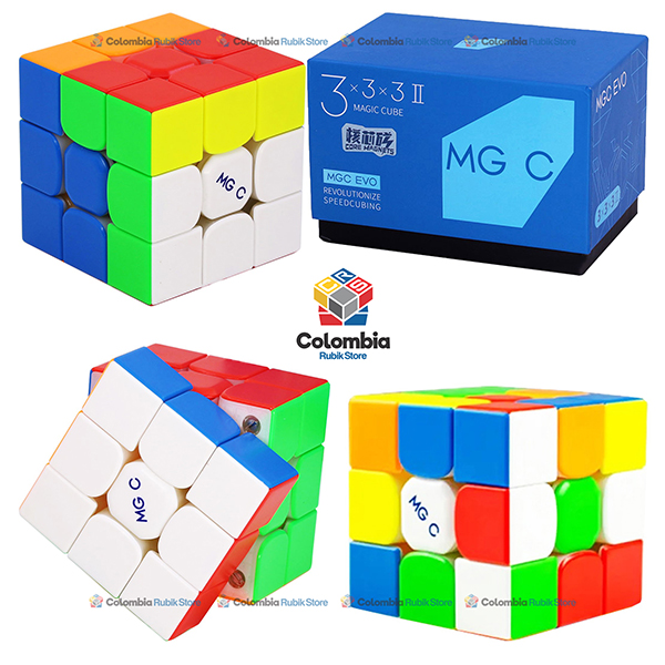 Cubo Rubik YJ MGC EVO V2 Ball Core (Magnético) 3x3 Stickerless