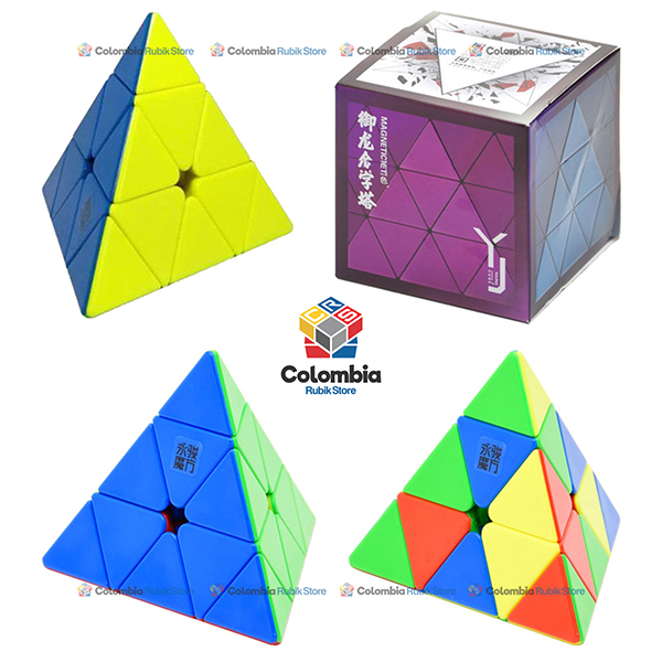 Cubo Rubik YJ YuLong V2 M (Magnético) Pyraminx Stickerless