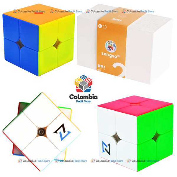 Shengshou Yufeng Magnético 2x2 Stickerless Colombia Rubik Store