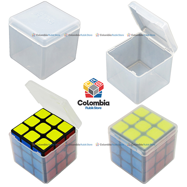 Cubo Rubik QiYi Box PP 3x3 Transparente