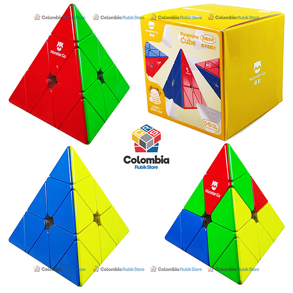 Cubo Rubik GAN Monster GO Pyraminx Stickerless