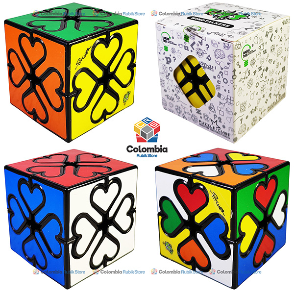 LanLan_Gear_Heart_Negro Cubo Rubik LanLan Gear Heart Negro