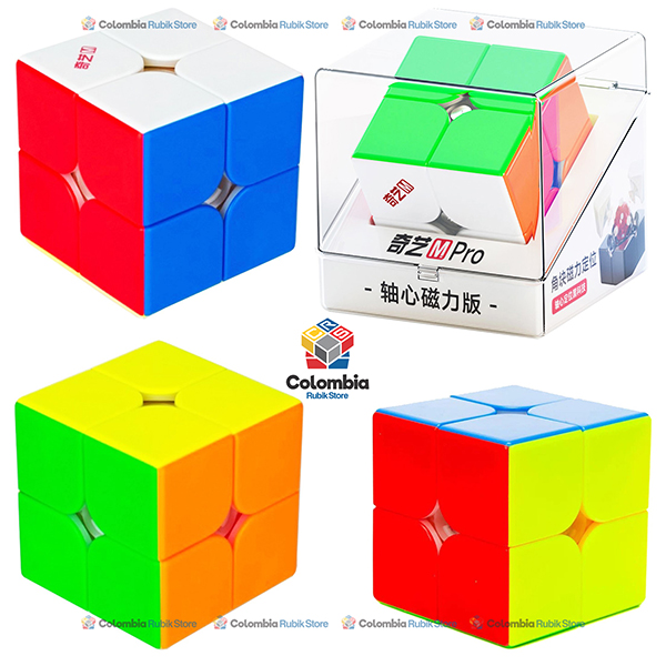 QiYi M Pro 2x2 Ball Core Stickerless Cubo Rubik QiYi M Pro 2x2 Ball Core Stickerless
