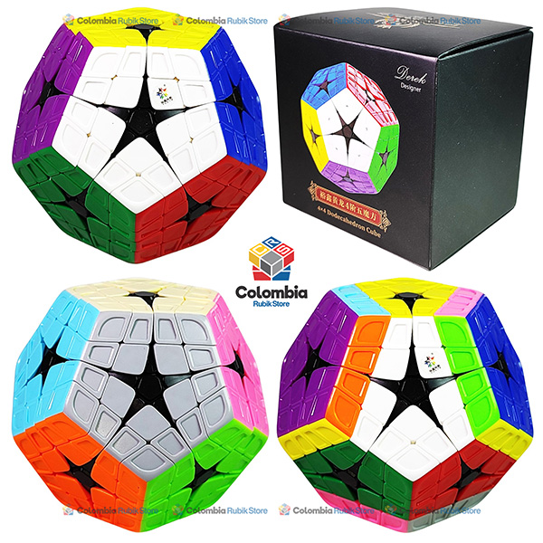 YuXin Master Kilominx 4x4 Stickerless Cubo Rubik YuXin Master Kilominx 4x4 Stickerless