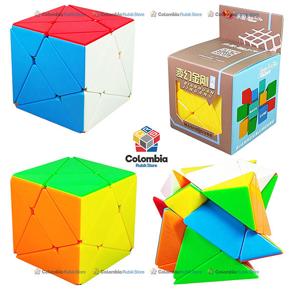 YJ Axis 3x3 Stickerless Cubo Rubik YJ Axis 3x3 Stickerless