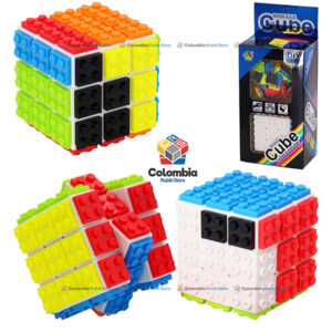 Cubo Rubik FanXin Lego 3x3 Blanco