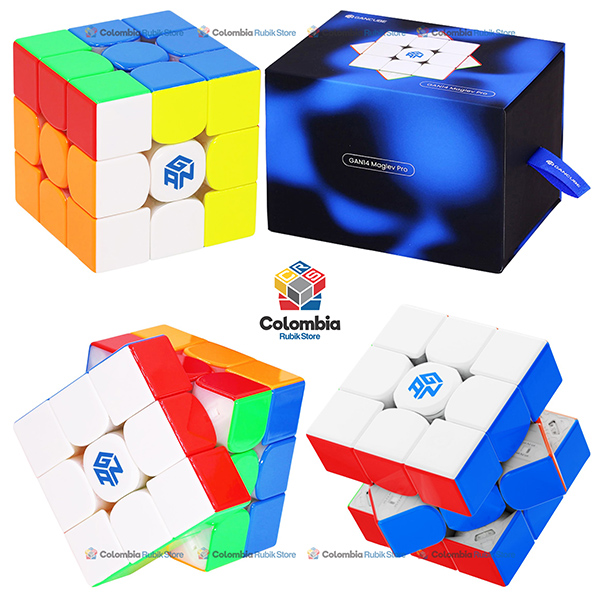 GAN 14 Maglev Pro UV 3x3 Stickerless Cubo Rubik GAN 14 Maglev Pro UV 3x3 Stickerless