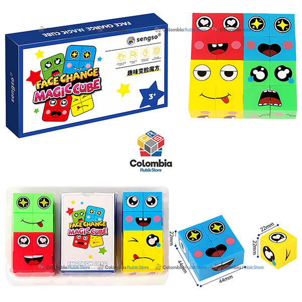 ShengShou Emoji Puzzle Cubo Rubik ShengShou Emoji Puzzle