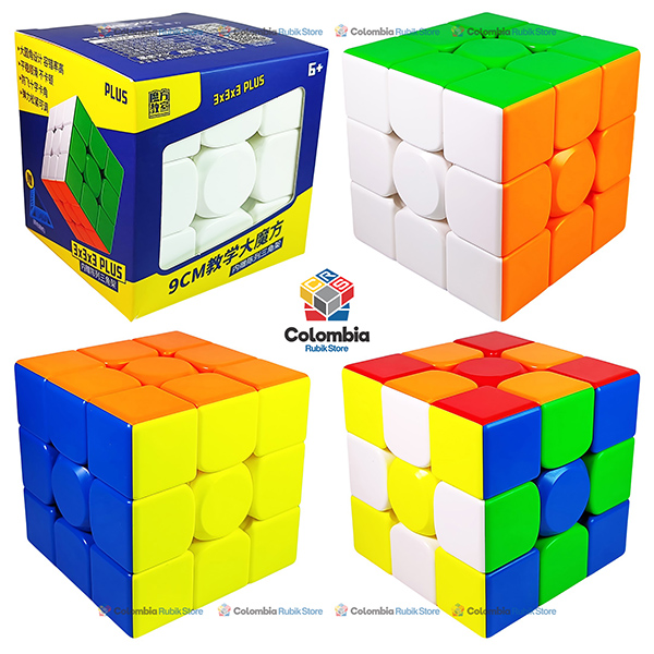 Cubo Rubik MoFang JiaoShi MeiLong 9cm 3x3 Stickerless