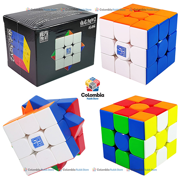 MoFang JiaoShi MeiLong M V2 3x3 Stickerless Cubo Rubik MoFang JiaoShi MeiLong M V2 3x3 Stickerless