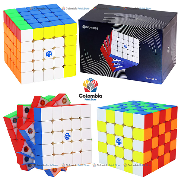 Cubo Rubik GAN562 M 5x5 Frosted Stickerless
