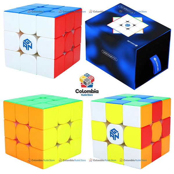 GAN 14 Maglev Pro Frosted 3x3 Stickerless Cubo Rubik GAN 14 Maglev Pro Frosted 3x3 Stickerless Colombia