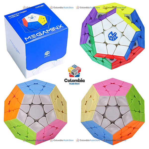 GAN Megaminx V2 Maglev Frosted Gris Cubo Rubik GAN Megaminx V2 Maglev Frosted Gris