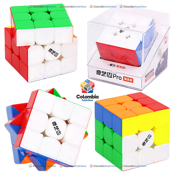 QiYi M Pro Elite 3x3 Stickerless Cubo Rubik QiYi M Pro Elite 3x3 Stickerless