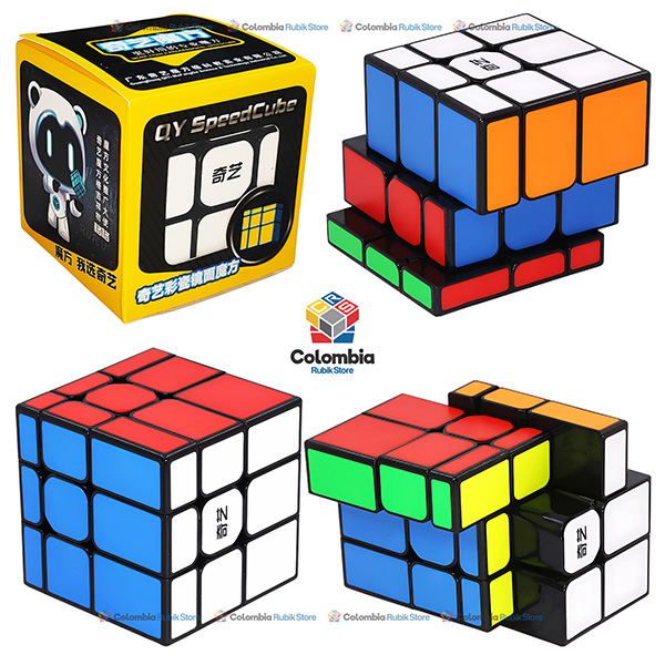 Cubo Rubik QiYi Mirror Tiled 3x3 Standard Stickerless