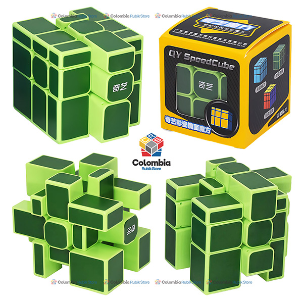 Cubo Rubik QiYi Mirror Tiled 3x3 - Colombia Rubik Store