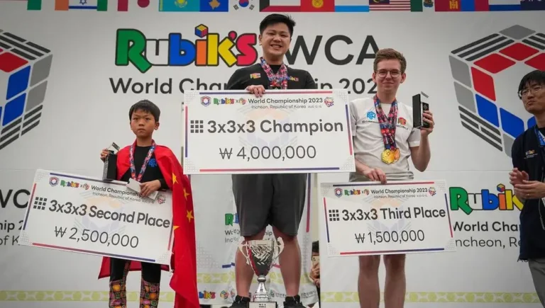 Rubik - max park vuelve coronar como campeon mundo rubik 3x3x3 corea sur 58 - Colombia Rubik Store