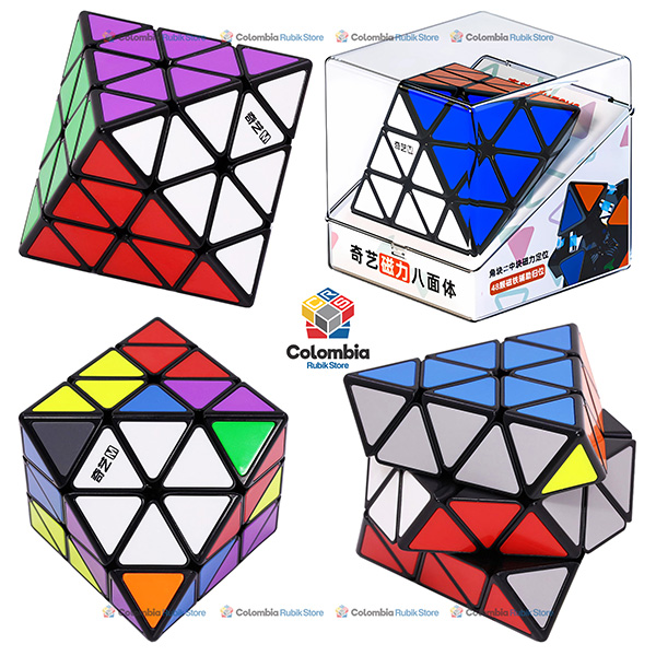 QiYi FTO Magnetic Negro Cubo Rubik QiYi Magnetic FTO Negro