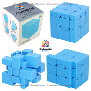 Cubo Rubik ShengShou Mirror Crazy 3x3 Azul