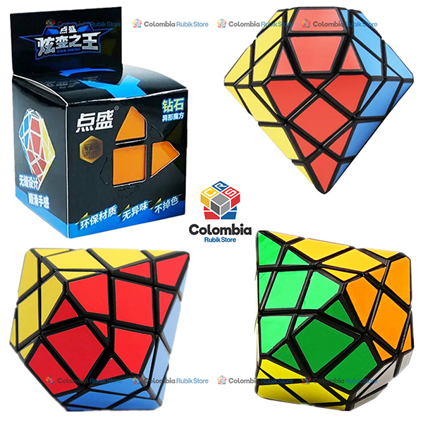Rubik - DianSheng Diamond 3x3 Negro 1085477156 1 - Colombia Rubik Store