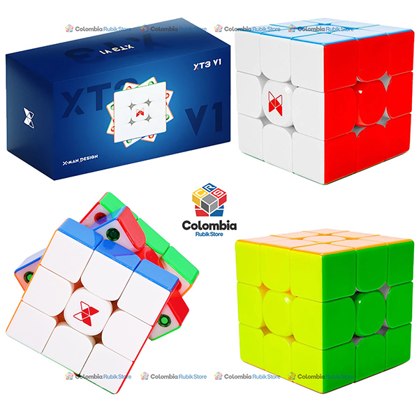 QiYi X-Man XT3 V1 Pioneer UV 3x3 Cubo Rubik QiYi X-Man XT3 V1 Pioneer UV 3x3