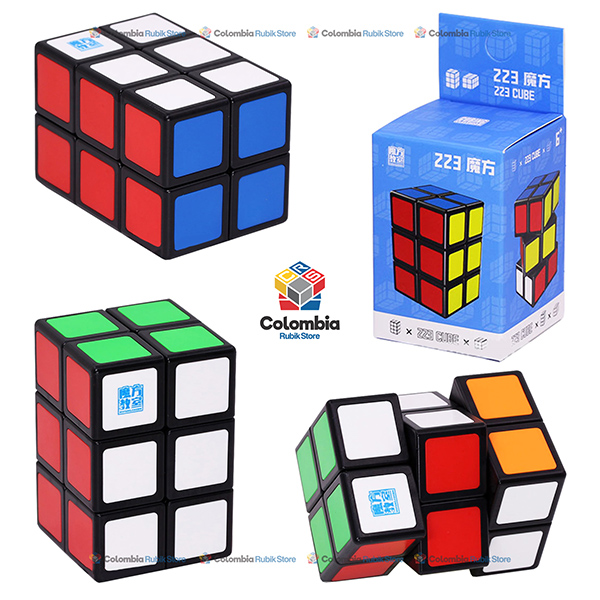 MoFang JiaoShi 2x2x3 Tiled Negro Cubo Rubik MoFang JiaoShi 2x2x3 Tiled Negro