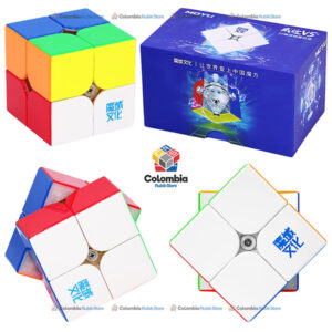 Cubo Rubik MoYu WeiPo V5 2x2 20M Ball Core UV