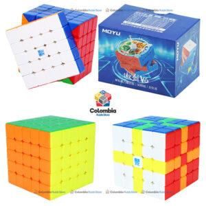 Cubo Rubik MoYu AoChuang V6 5x5 Single Track M UV