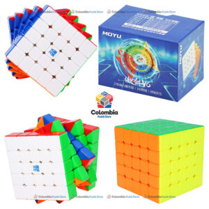 Cubo Rubik MoYu AoChuang V6 5x5 Triple Track M UV