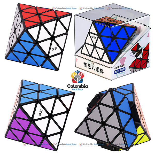 QiYi FTO Negro Cubo Rubik QiYi FTO Negro