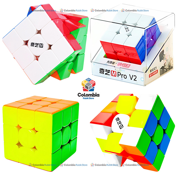 QiYi M Pro V2 Pioneer UV 3x3 Cubo Rubik QiYi M Pro V2 Pioneer UV 3x3