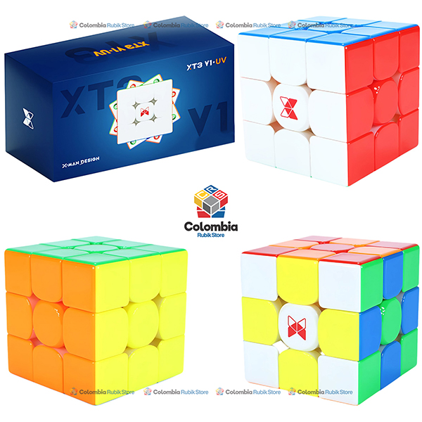 Cubo Rubik QiYi X-Man XT3 V1 Flagship UV 3x3