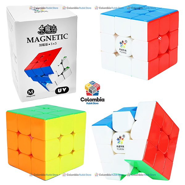 Cubo Rubik YuXin Little Magic 3x3 Magnetic UV