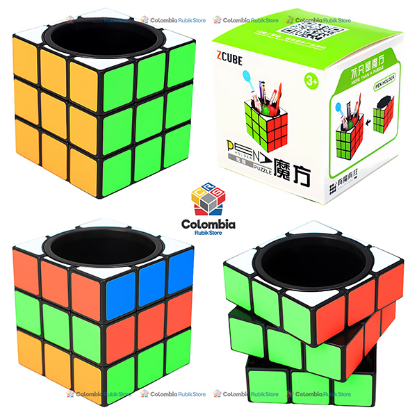 Cubo Rubik Z-Cube Pen Holder Cube