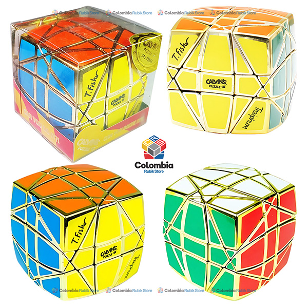 Calvin´s Puzzle Pillow Hexaminx Dorado Cubo Rubik Calvin´s Puzzle Pillow Hexaminx Dorado