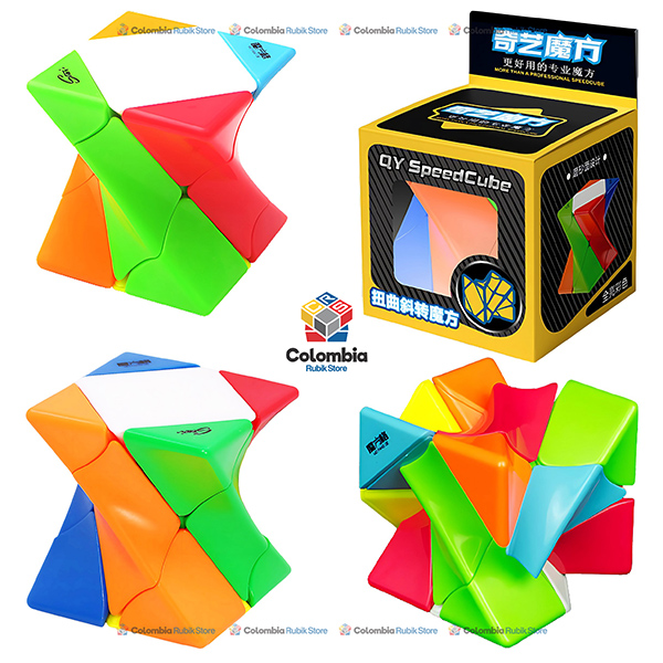 QiYi Twisty Skewb Cubo Rubik QiYi Twisty Skewb