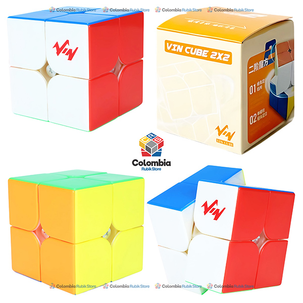 Vin Cube 2x2 Magnetic Cubo Rubik Vin Cube 2x2 Magnetic