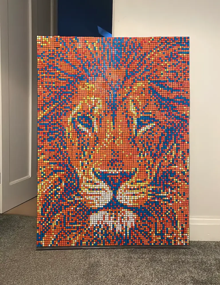El Cubo Rubik en el Arte: Creaciones que Inspiran