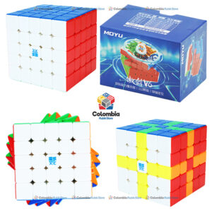 Cubo Rubik MoYu AoChuang V6 5x5 Dual Track UV M 5x5