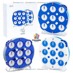 Cubo Rubik QiYi Clock Magnetic Azul
