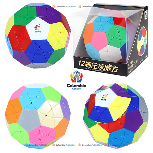 Cubo Rubik YuXin 12 Axis Soccer Megaminx