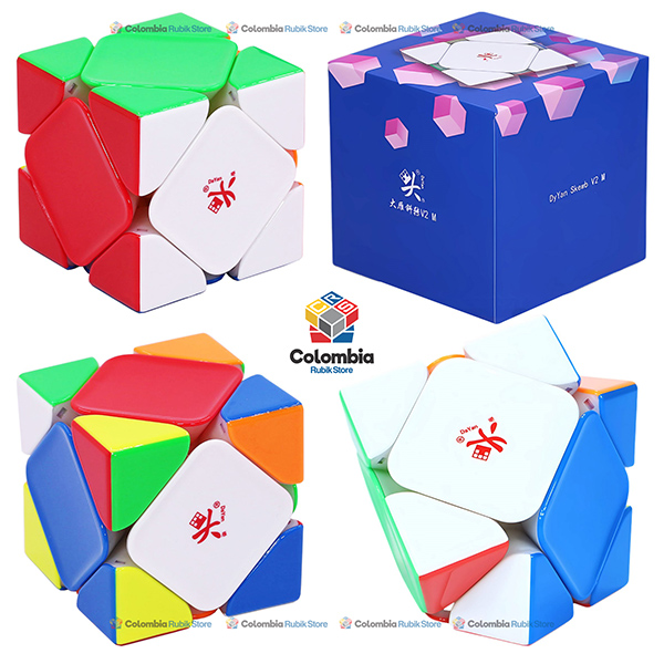 DaYan Skewb V2 Maglev UV Cubo Rubik DaYan Skewb V2 Maglev UV
