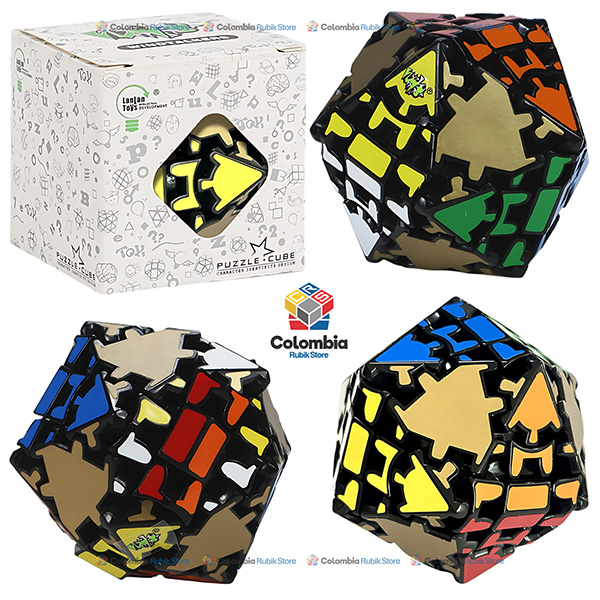 LanLan Gear Icosahedron Cubo de Rubik LanLan Gear Icosahedron