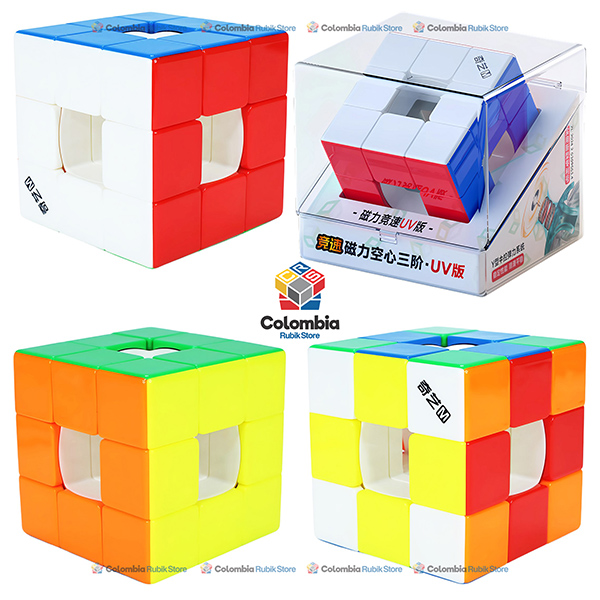 Cubo Rubik QiYi Void Magnetic UV 3x3